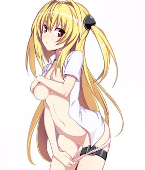 Incredible hentai panties pic with hot blonde teen