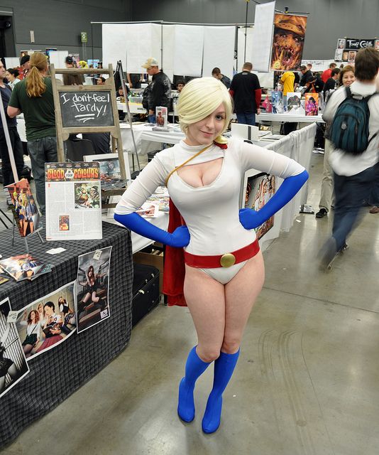 always love the power girl cosplayers