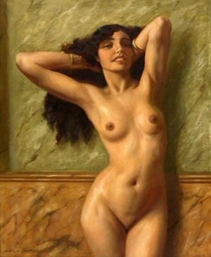 Sexy brunette in hot pic