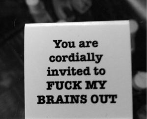 Not to be turned down. U.U