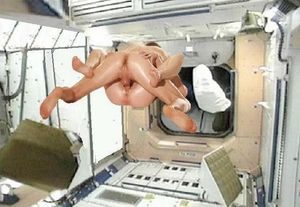 In space, no one can hear you orgasm