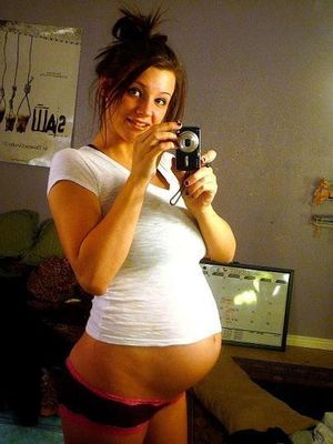 Amazing brunette in a incredible novice thong photo