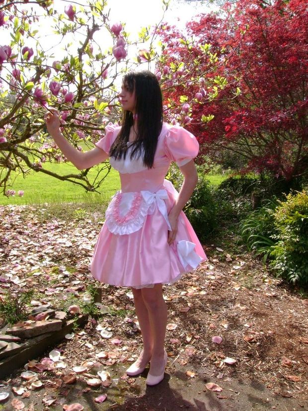 Blue-Sky-Jen as pink sissy