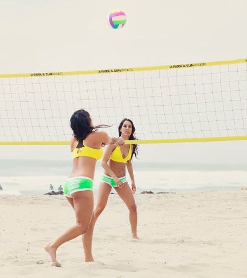 WWE Bella Twins Hot Summer Slam Beach Play