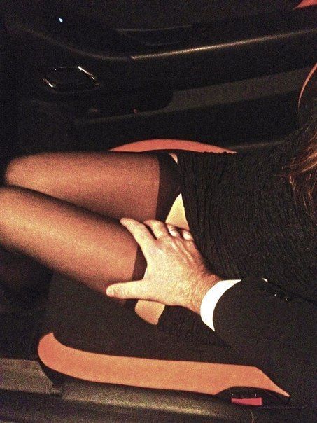 Nothing so sexy as finding a pair of stockings underneath a skirt