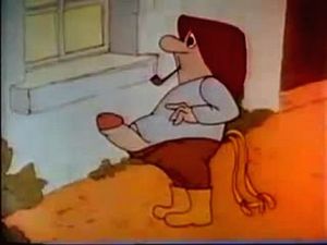 Funny adult version of Snow White and the Seven Dwarfs Fairy Tale