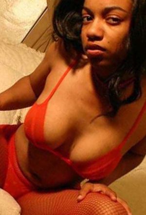 Ebony girlfriend with boobs