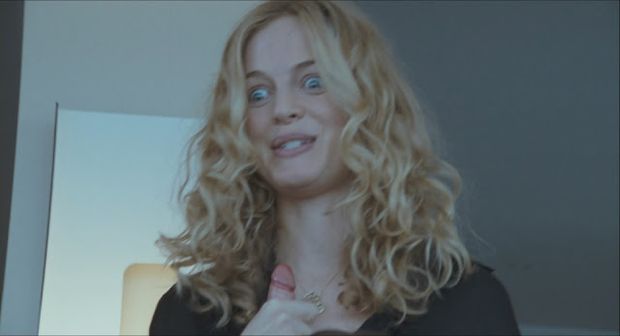Heather Graham plays with dick face doll - Boogie Woogie