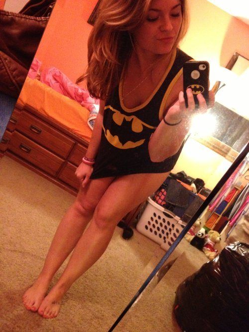 Superb blonde rack in this incredible amateur pic