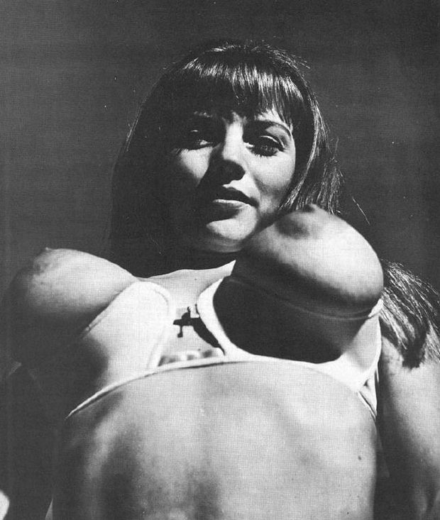 Michelle Angelo's ripe, stiff, bulging puffies