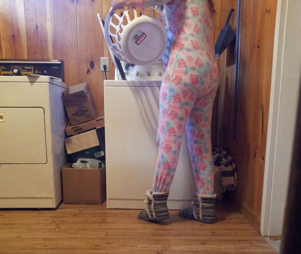 So cute! Laundry day!