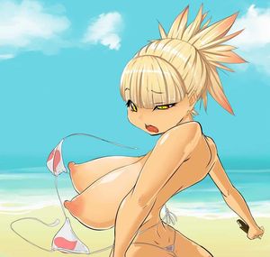 Incredible anime porn pic with superb blonde