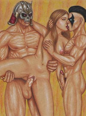 Hot sex threesome photo