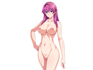 Beautiful jugs in hot anime porn picture