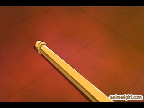 Busty hentai double penetration by shemale anime monster