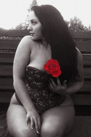 Lovely bbw lace in this awesome picture