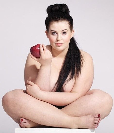 Gorgeous full-figured in amazing photo