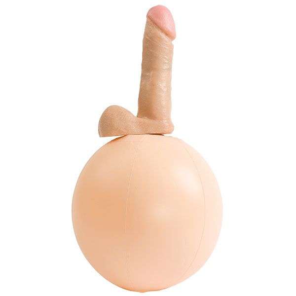 Realistic Cock With Rider Ball