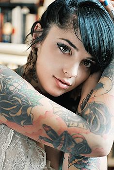 Hot picture with gorgeous brunette