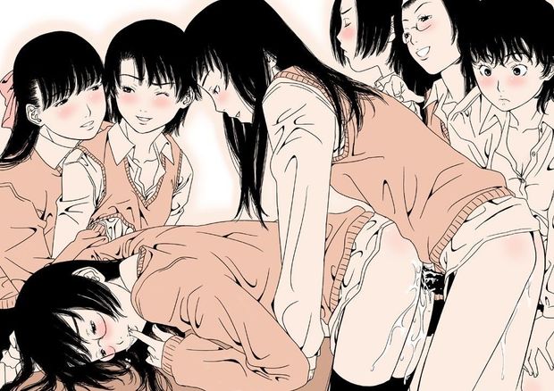 Fabulous lesbian in this hot hentai photo