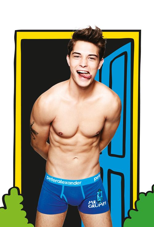 Stunning gay teen in hot panties photo