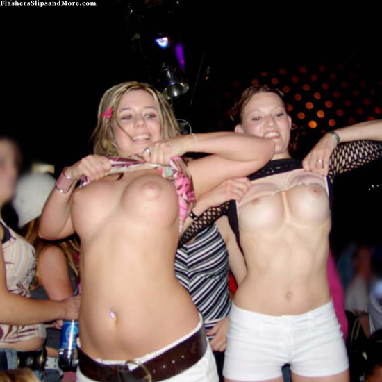 Party flashing!