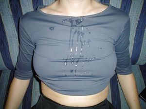 Incredible homemade cum in the face picture featuring hot rookie