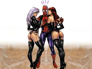 Spider-man scores the hottest babes of any hero!