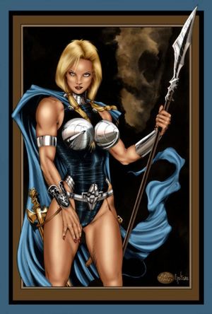 Valkyrie -- on of the hottest and most underrated babes in comics