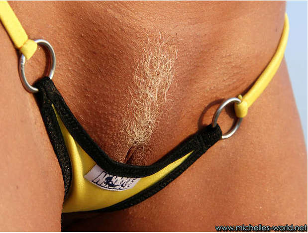 Hot thong vagina photo