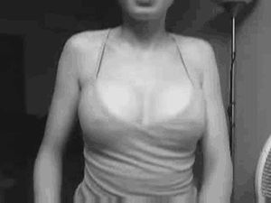 Amazing homemade selfshot animation with fabulous teen