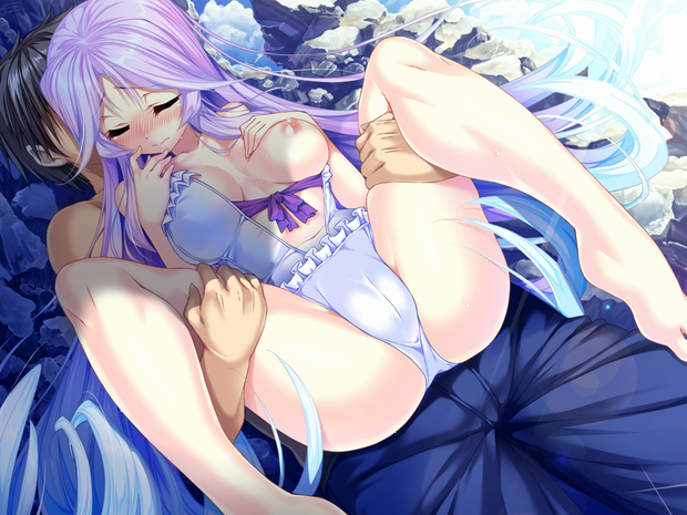 Beautiful teen lingerie in this awesome anime porn thong picture