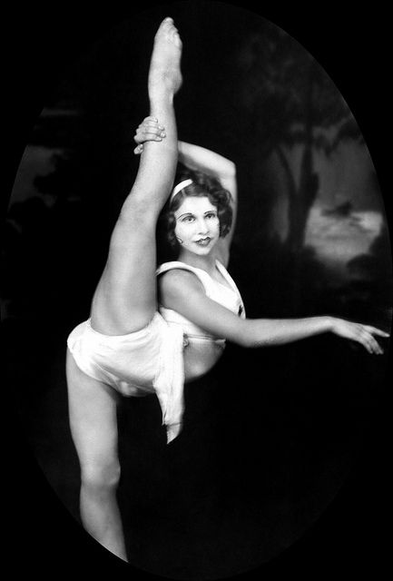 Beatrice Clare Newitts- Circa 1932 by btm2222 on Flickr. flexible and contortion girls - girls4contortion.com