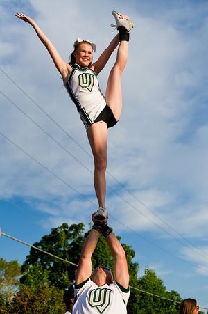 uvu cheerleader by sam_ on Flickr.