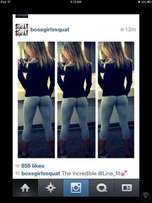 yoga pants ass