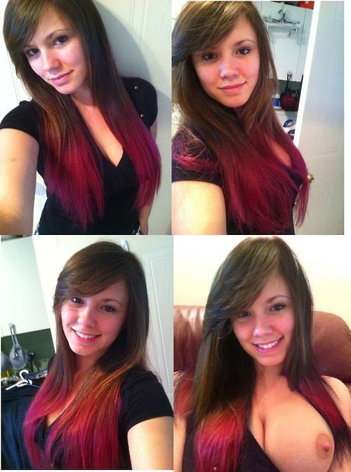 Most beautiful amateur girl ever shows her perfect tits !