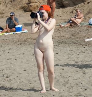 Another "dick shooter" on the nude beach!
