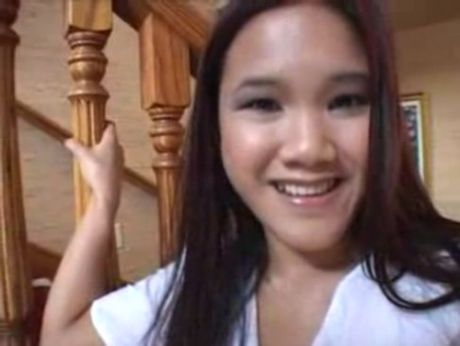 skinny little kitty takes a bbc like a champ