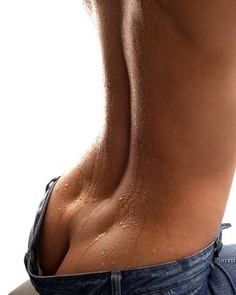 wet dimples