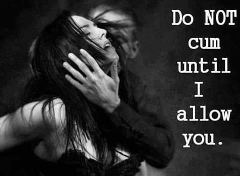 Orgasm control
