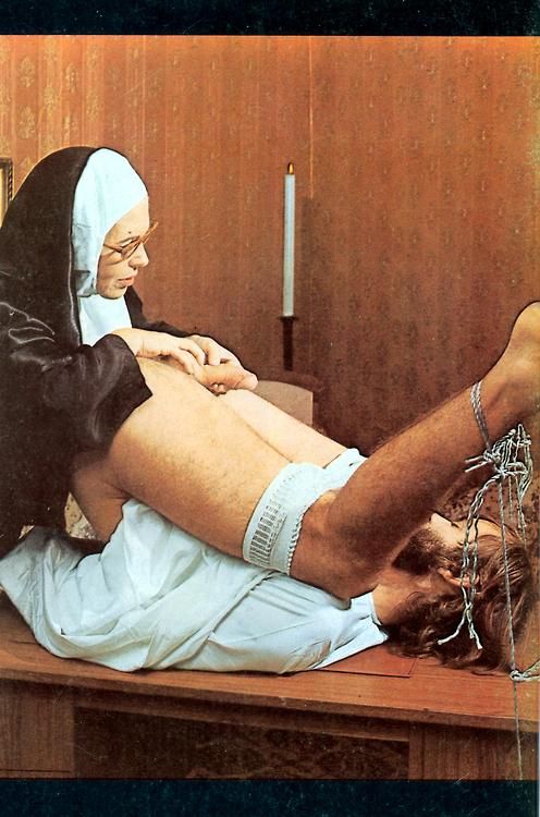 This nun is quite the sinner.
More @