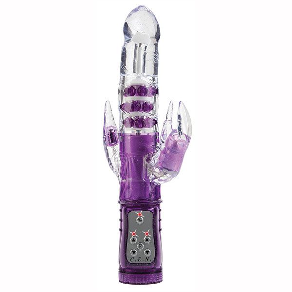 Glitter Triple Stimulator Rabbit