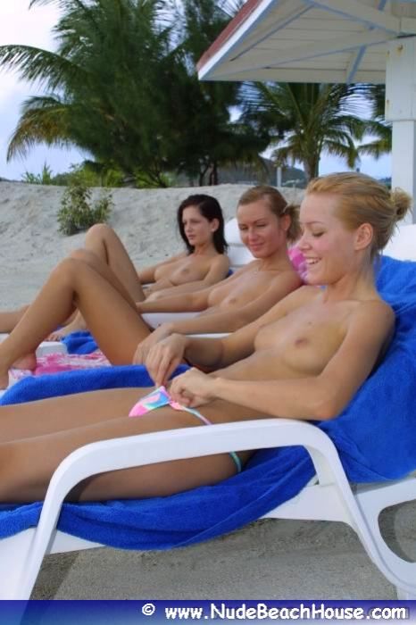Girls lined up