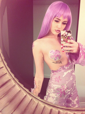 After Wrecking Ball, I actually don't care what she wears. As long as she doesn't look like Malfoy.