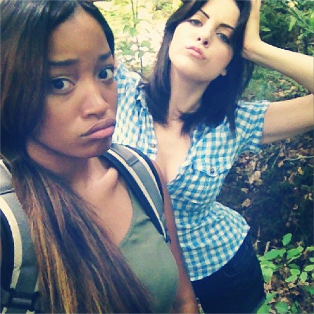 Keke Palmer and Elizabeth Gillies