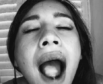 enjoy the cum. yeah baby swallow it