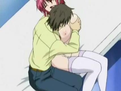 Awesome hentai! Dude enjoying some massive nurse's BIG round tits