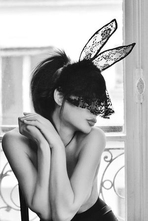 elegant bunny