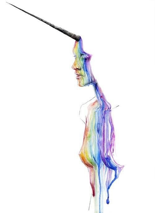 painted unicorn