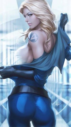 Invisible Woman strips